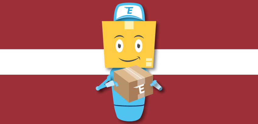 Parcels delivery from Latvia to the UK