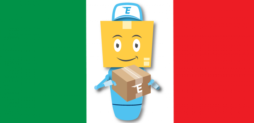 Parcels delivery from Italy to the UK