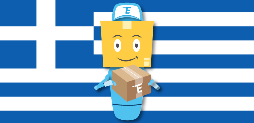 Parcels delivery from Greece to the UK