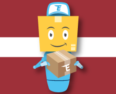 Parcels delivery from Latvia to the UK